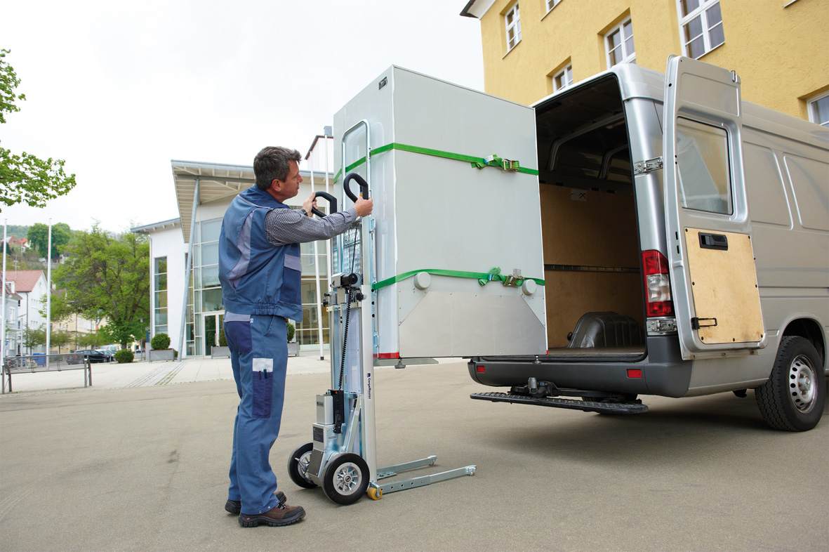 Diable élévateur électrique modèle c400 de CARGOMASTER Epicentre Solution