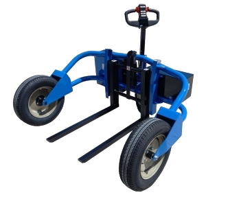 Transpalette tout terrain électrique d'une charge de 1.2 tonnes